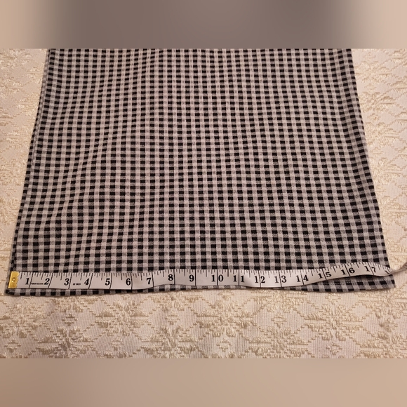 Topshop black and white gingham pencil skirt - Picture 6 of 8